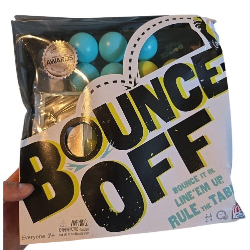 NEW 2014 Mattel‎ CBJ83 Bounce-Off Board Game FAMILY GAME